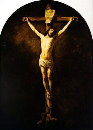 Rembrandt - Christ On The Cross