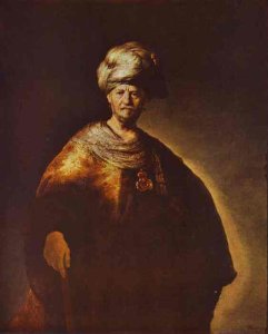 Portrait of a Man in an Oriental Costume