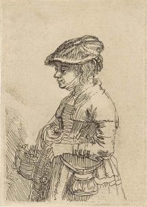 A Girl with a Basket