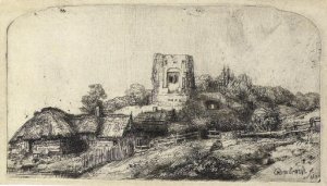 Landscape with a square Tower