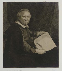 Lieven Willemsz. van Coppenol, Writing-Master Large Plate