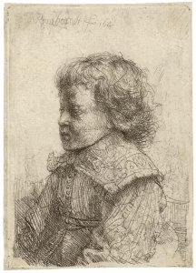 Portrait of a Boy, in Profile