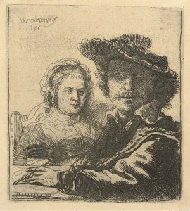 Recueil de Quatre-Vingt-Cinq Estampes originales, Tetes, Paysages et differents Sujets, dessinees et gravees par Rembrandt 2