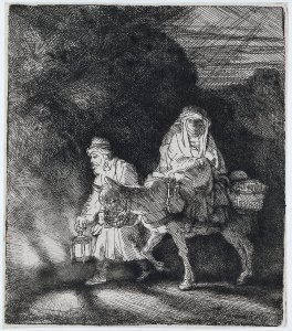 The Flight into Egypt Altered from Seghers