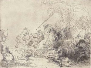 The Large Lion Hunt