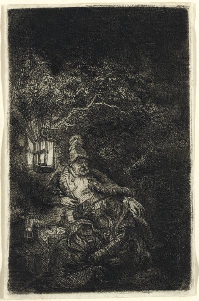 The Rest on the Flight into Egypt A Night Piece