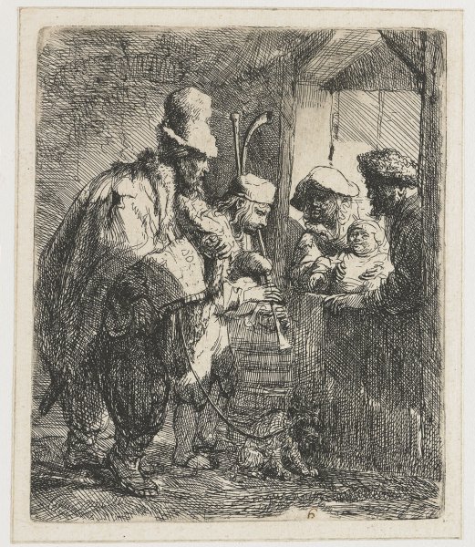 The strolling Musicians