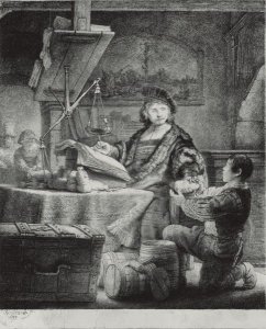 Jan Uytenbogaert, 'The Goldweigher'