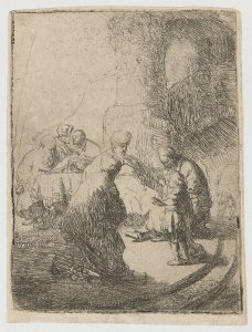 Christ Disputing With The Doctors Small Plate