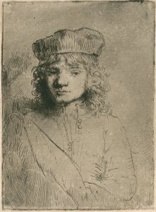 The artist's son Titus