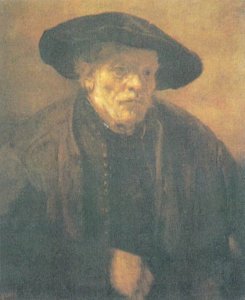 Old man with a Beret