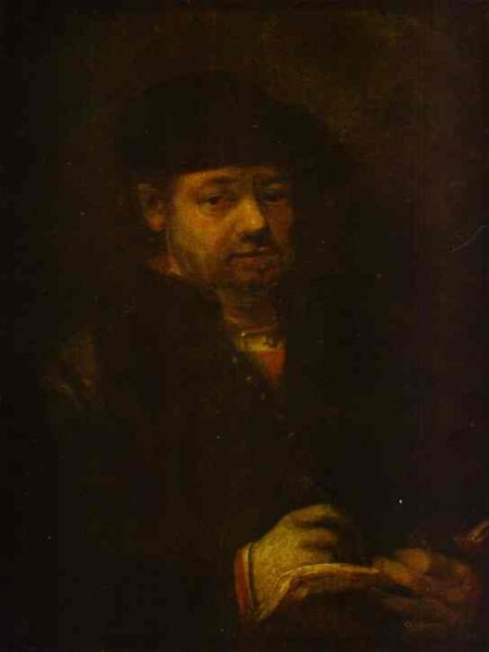 Self-portrait with a Sketch Book