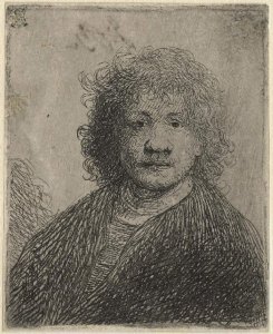 Self-portrait with a broad nose