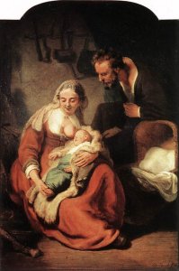 The Holy Family 1630s