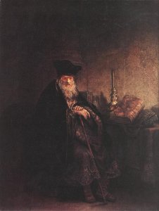 Portrait of an Old Man in Red 1652-54