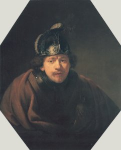 Self-portrait with Helmet