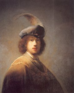 Self-portrait with Plumed Beret