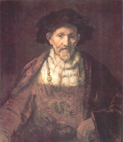 Portrait of an Old Man in Red