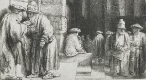 Pharisees in the Temple (Jews in the synagogue)