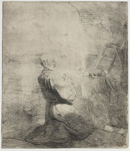 An Artist Drawing from the Model