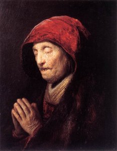 Old Woman Praying