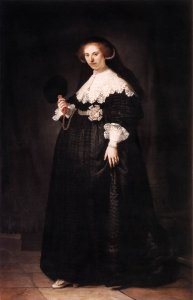 Portrait of Oopjen Coppit, Wife of Marten Soolmans