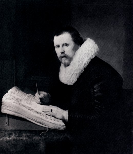 Young Man At His Desk