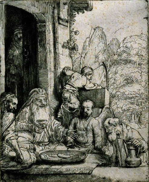 Abraham Entertaining the Angels