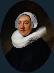 Portrait of Haesje van Cleyburgh