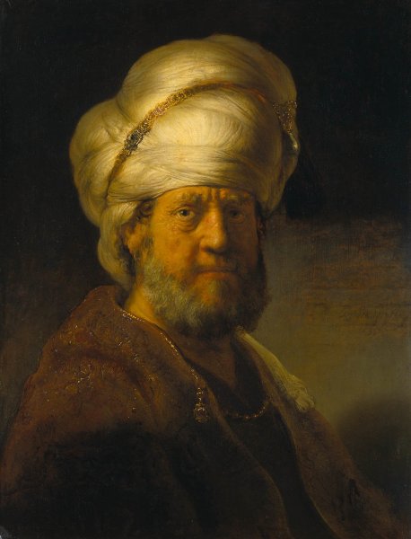 Portrait of a Man in an Oriental Costume