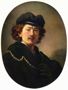 Self-Portrait with a Gold Chain