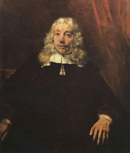 Portrait of a blond man