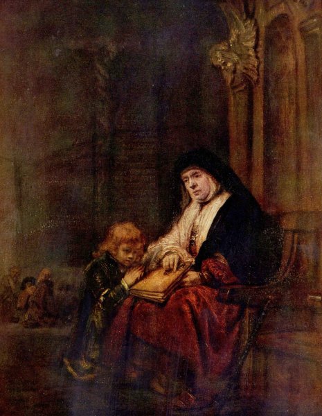 Timothy and his grandmother