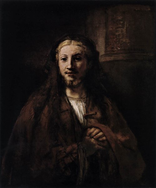 Christ with a Staff