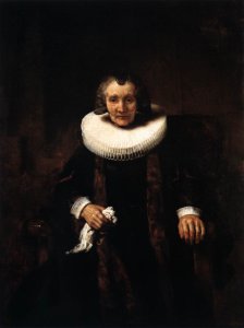 Portrait of Marguerite de Geer, Wife of Jacob Trip