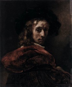 Man in a Red Cloak